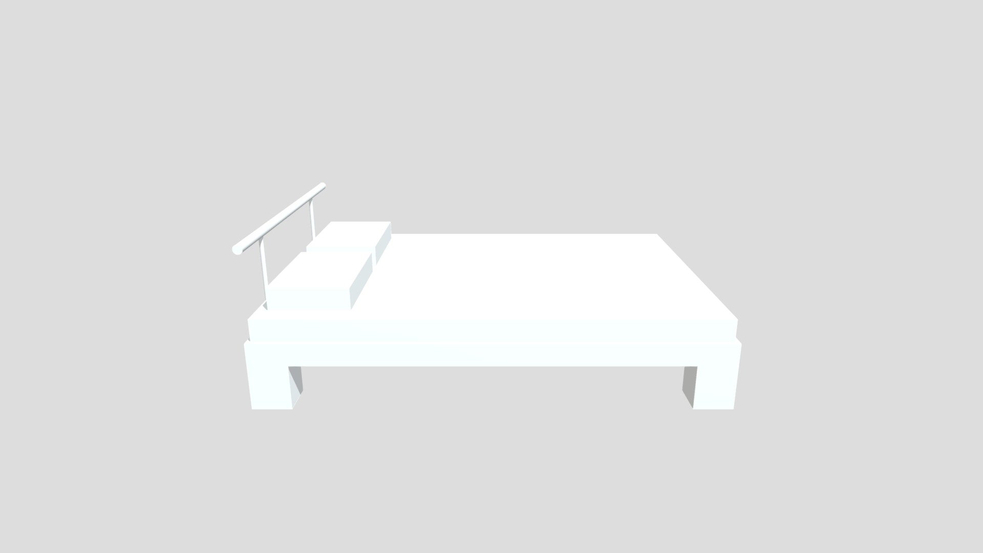 3d bed - Download Free 3D model by dolbarez [e1bd6f5] - Sketchfab