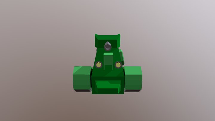Lowpolytank 3D Model