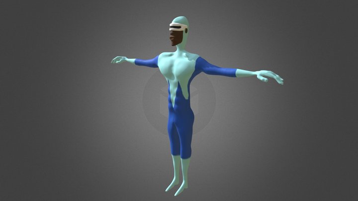 Frozono 3D Model