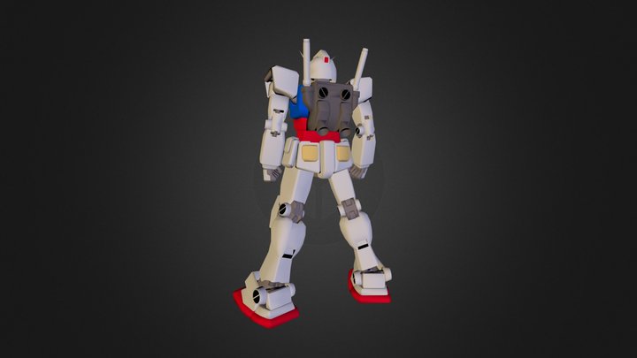 RX-78-2 GUNDAM 3D Model