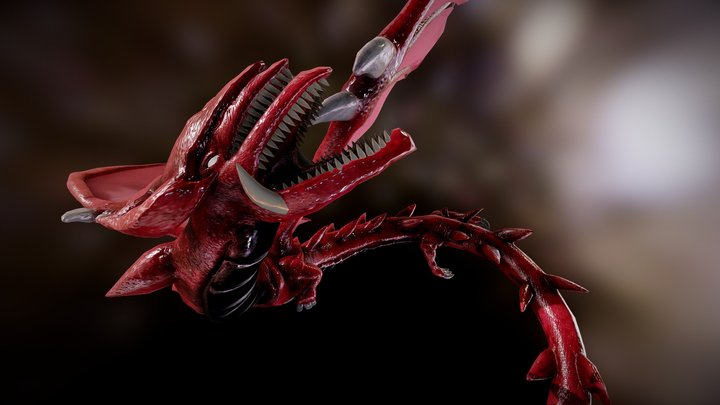 Yu-Gi-Oh! Slifer the Sky Dragon (Osiris) 3D Model