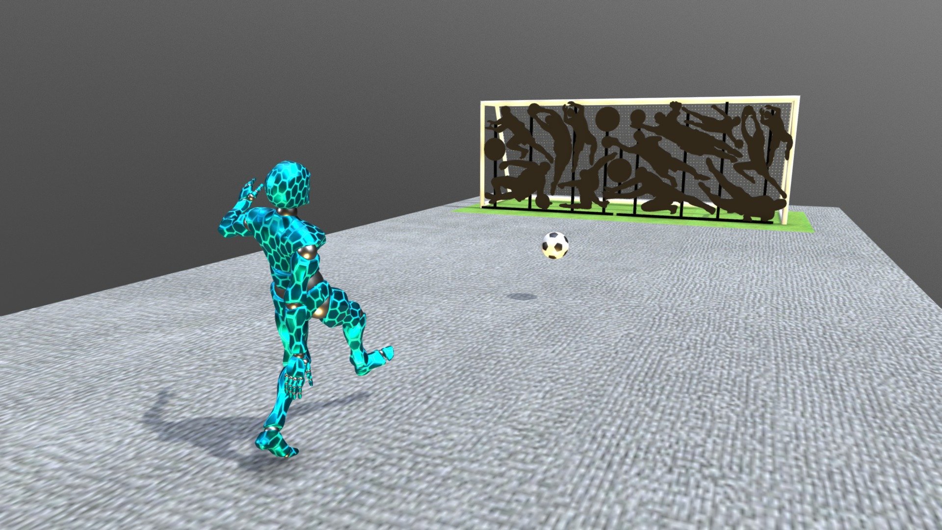 3d penalty kick world cup