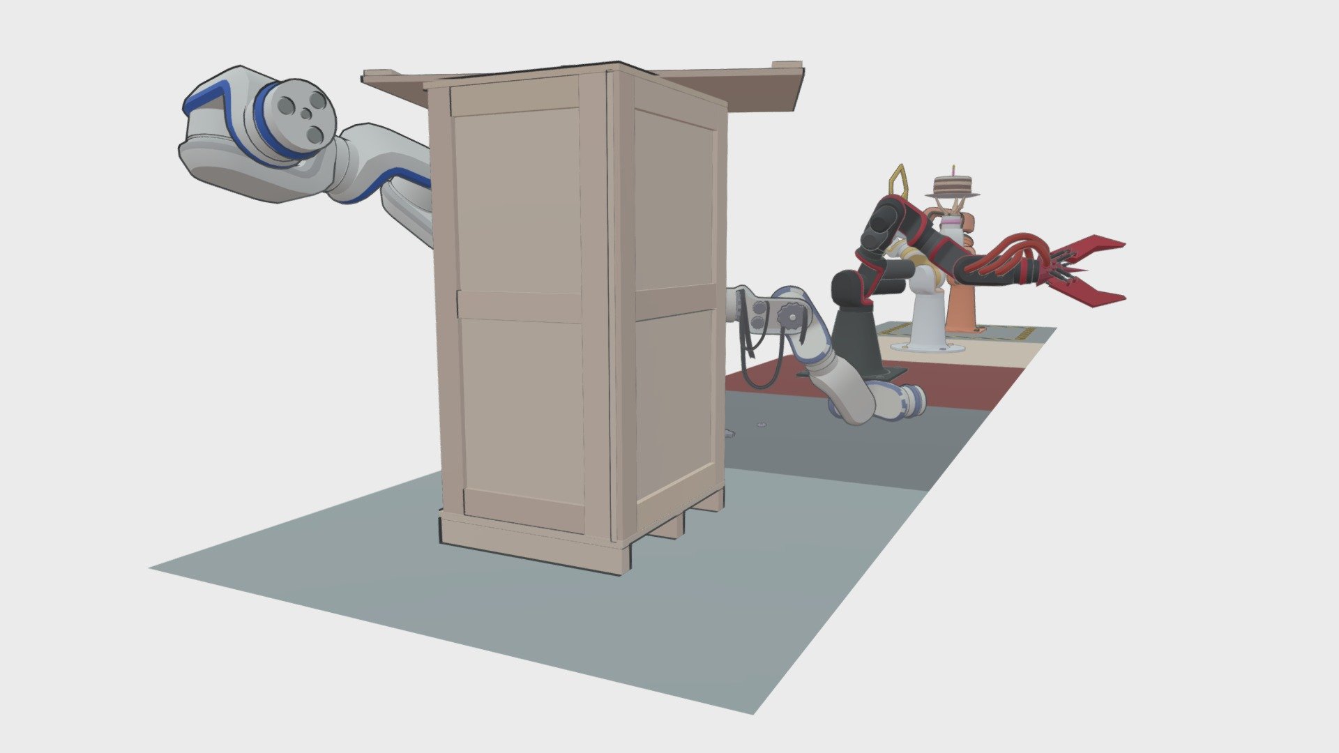 five robots
