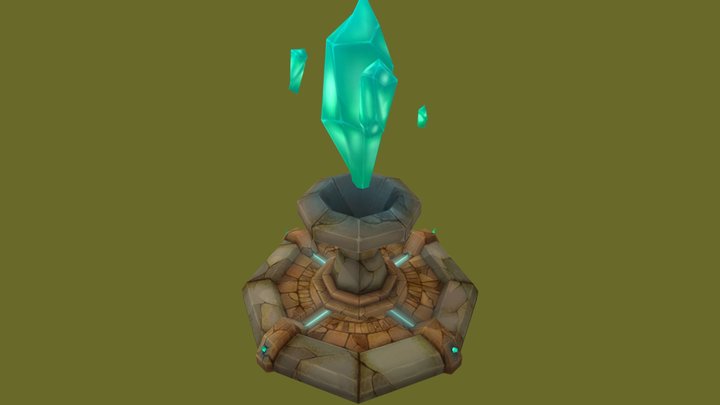 Crystal Structure 3D Model