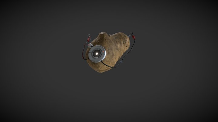 Potato Glados 3D Model