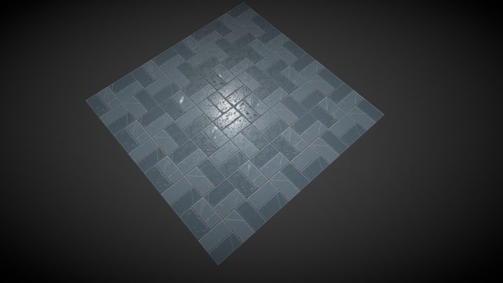 Temple Floor 3D Model