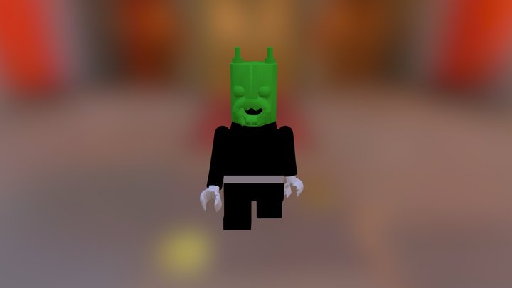Lego Man Assembly New 3D Model