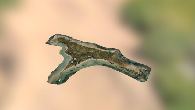 Penguin Island 3D Model
