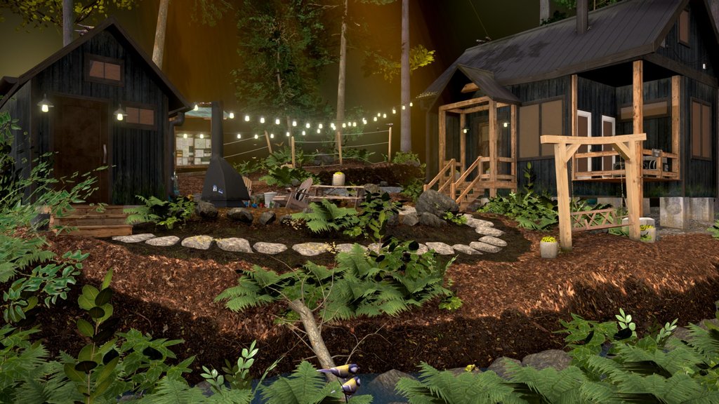 DAE Diorama - Eco house