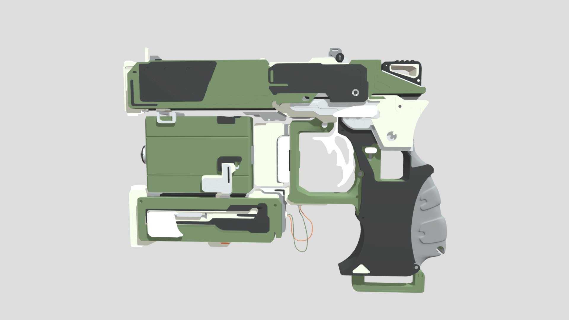 Sci-fi gun | Sci-fi pistol
