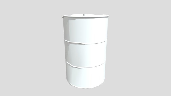 Darrel The Barrel 3D Model