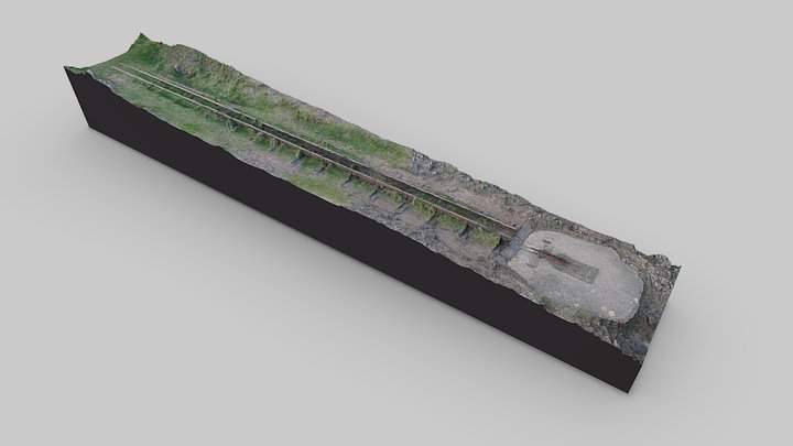 Brean Down Experimental Weapon Rails – Modello 3D gratuito STL