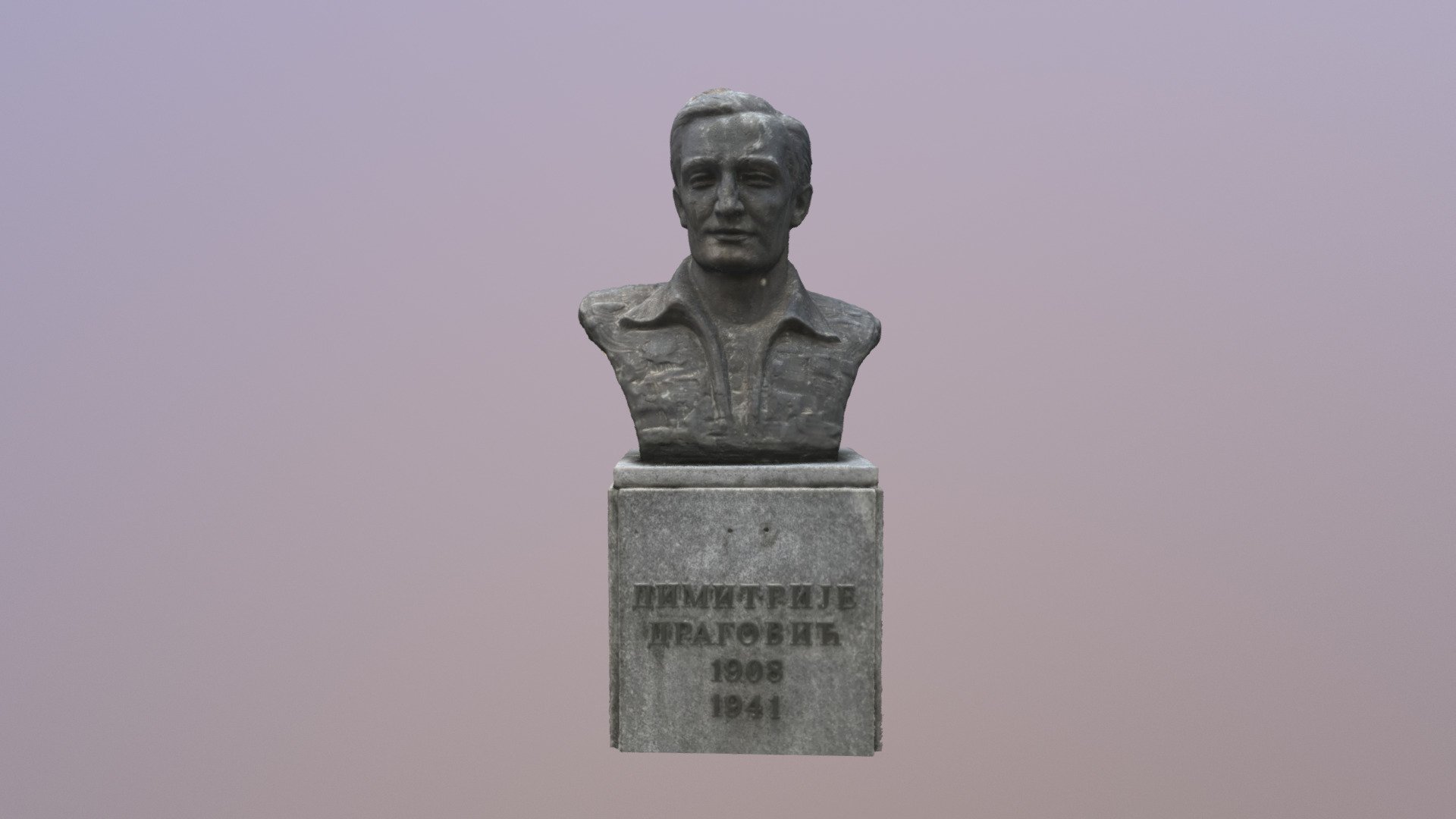 Dimitrije Dragović — Sketchfab embed 3D viewer