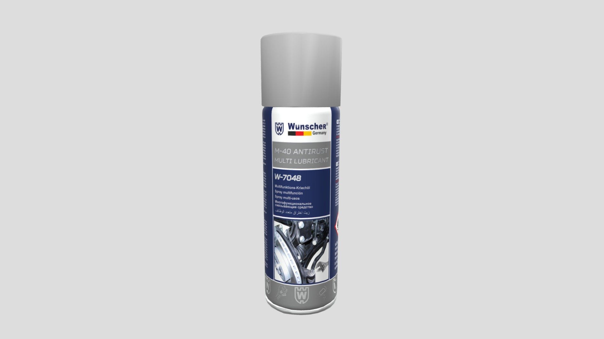 W7048 M-40 Antirust Multilubricant — Sketchfab embed 3D viewer