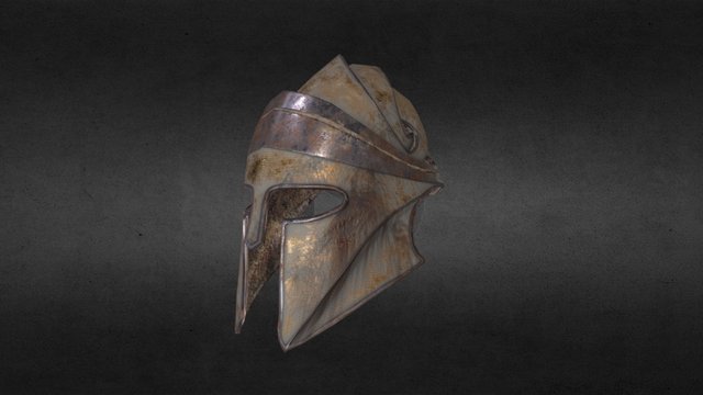 Fantasy Helmet v2 3D Model