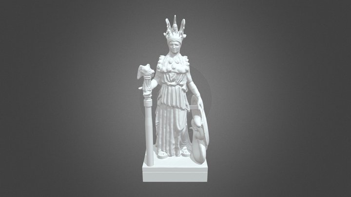 Atenea Varvakeion 3D Model