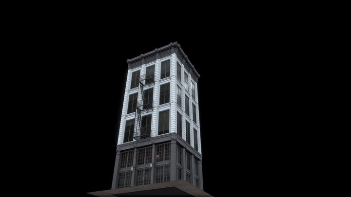 Tenement building 3D Model