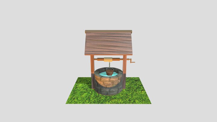 Stone Well 3D Model