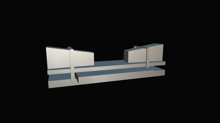 клиновой прижим 3D Model