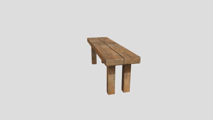 Bench 3D Model