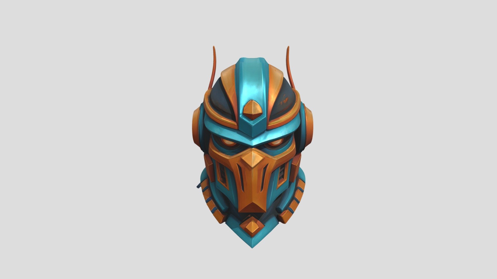 Helmet Futurist Warrior Concept - Download Free 3D model by klrxyz ...