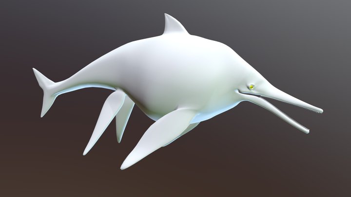 Shonisaurus- Dinosaur 3D Model