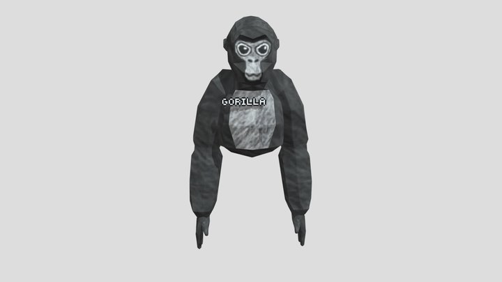 Gorilla Tag Monke 3D Model