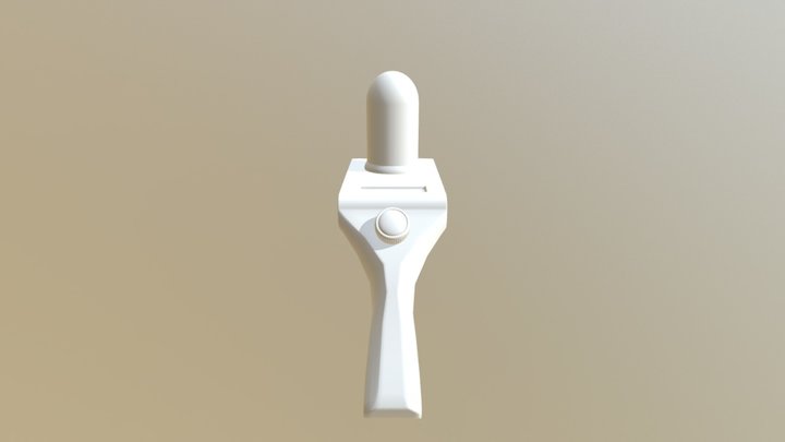 Portal Gun 3D Model