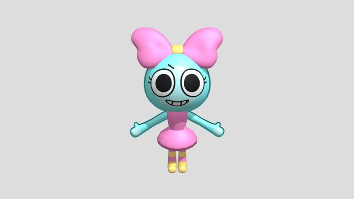 poppy_official_-_dandys_world 3D Model