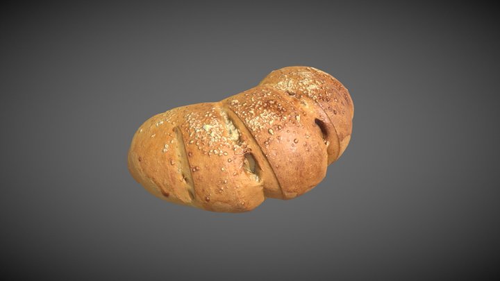 Bread 06 3D Model