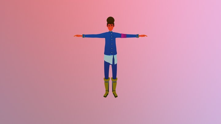Tengu Boy 3D Model