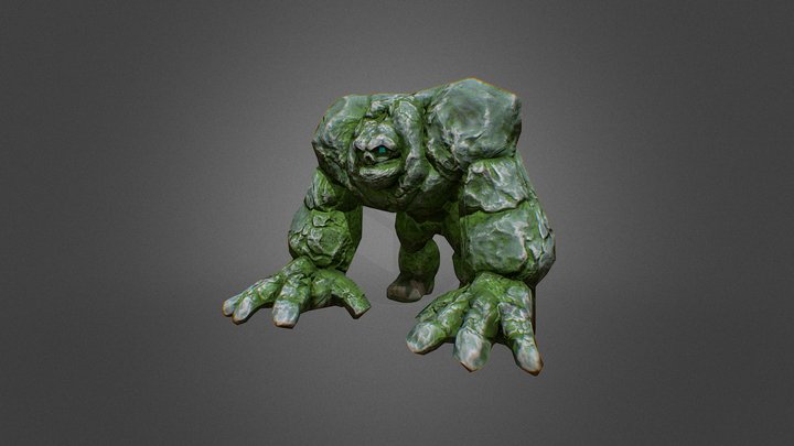 Golem 3D Model
