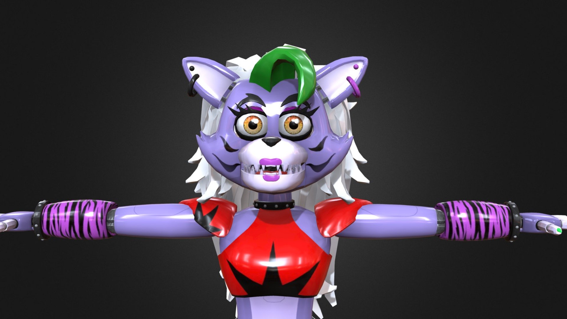 Roxanne wolf security breach - Download Free 3D model by JetteBoy  (@Jetteboy) [0f47977]