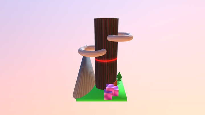 The Tower 6 3D Model