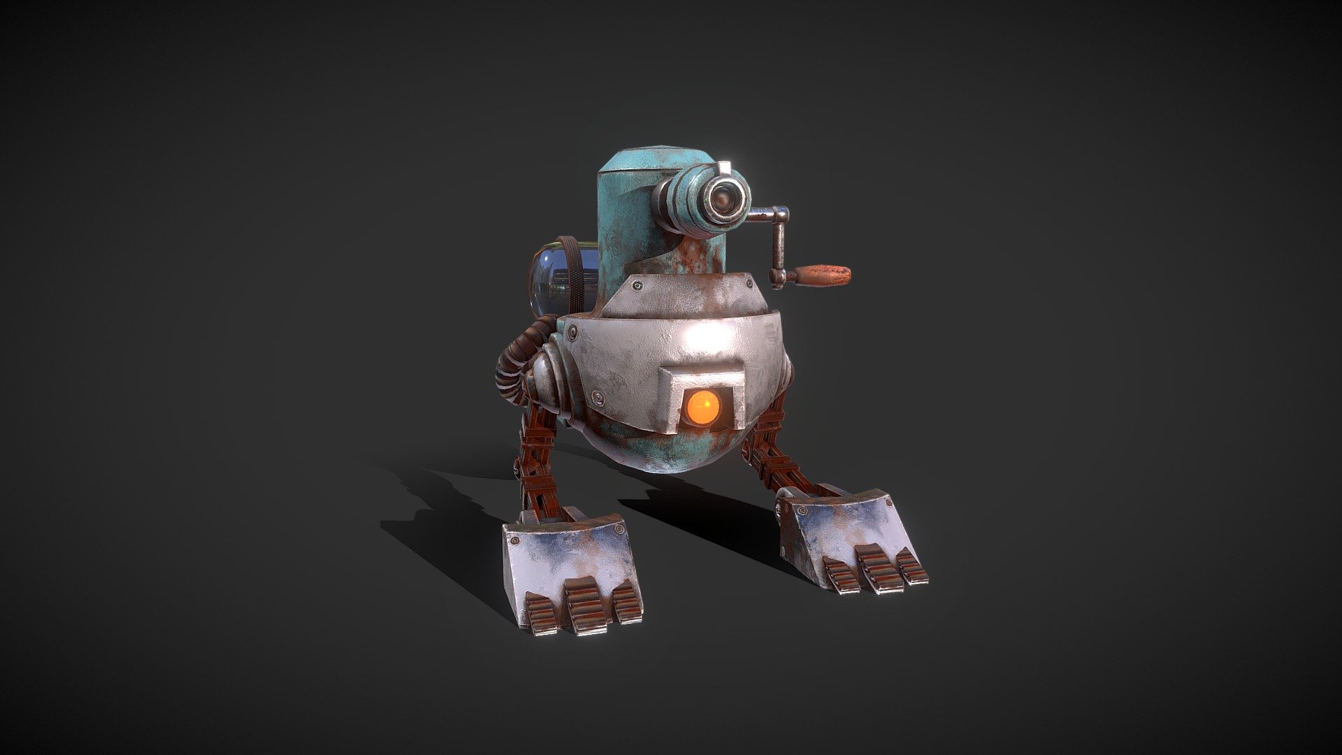 GreaseBot WIP — Sketchfab embed 3D viewer