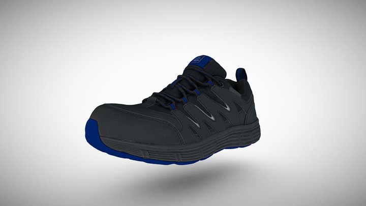 MECHANIC SHOES, S1, CE certificate 3D Model
