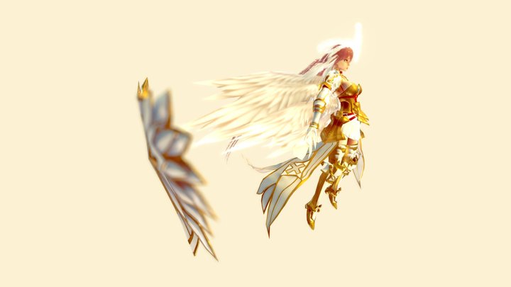 Dungeon & Fighter Paladin Awakening 3D Model
