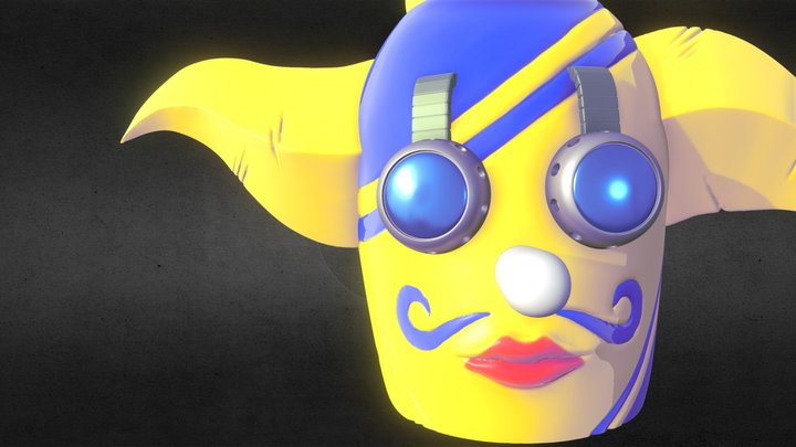 Sogeking Mask 3D Model
