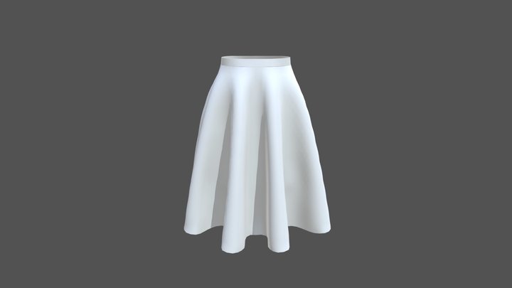 13 Circular Skirt1 3D Model