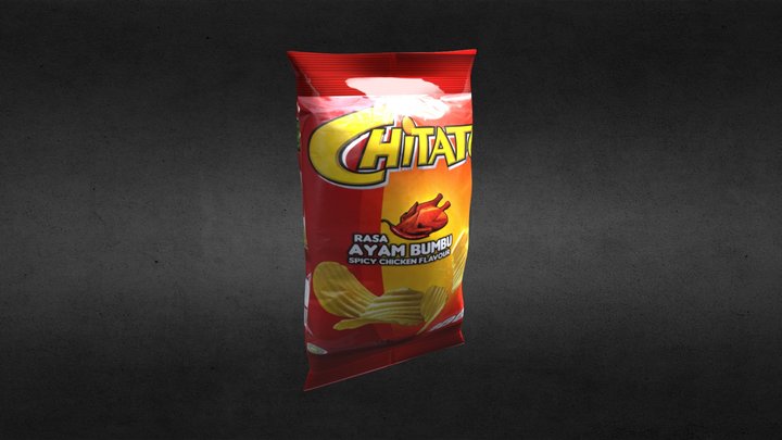 Chips Bag 3D Model