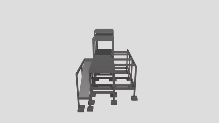 DXF PARA QR CODE 3D Model