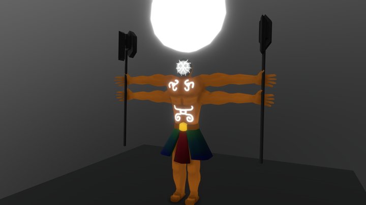 Kazanoc Bearer Of The Moon 3D Model