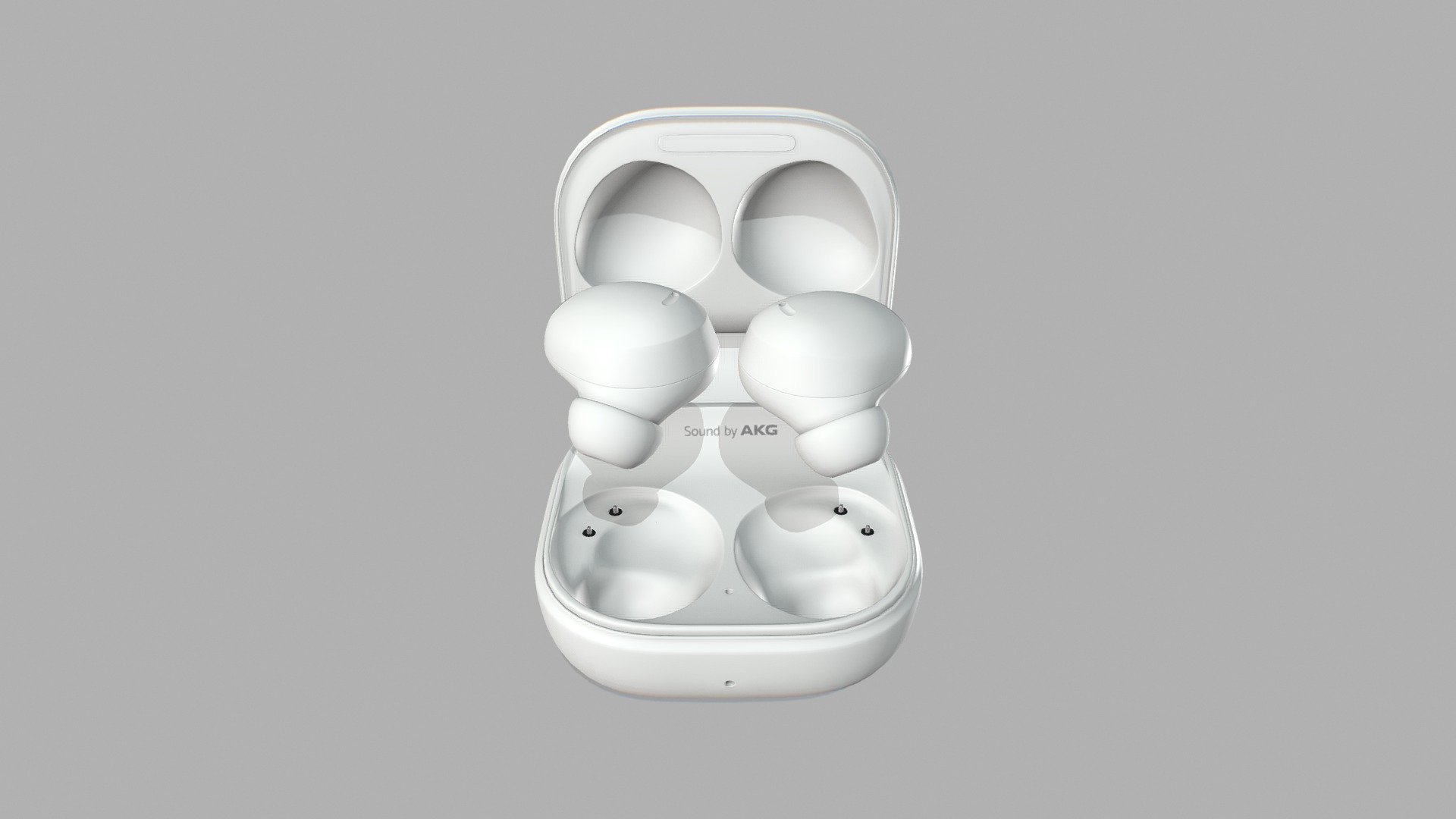Galaxy Buds2 Pro White - 3D model by JNO_Models (@Jamlnid
