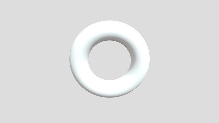 Bagel 3D Model