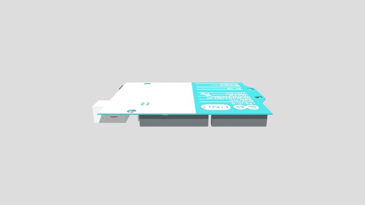 Arduino Uno R3 3D Model