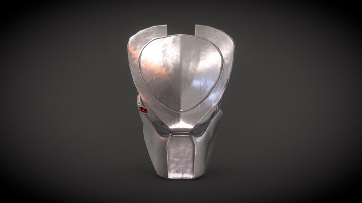 Predator Mask 3D Model