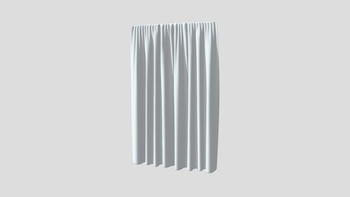 Cortina Curtain 3D Model
