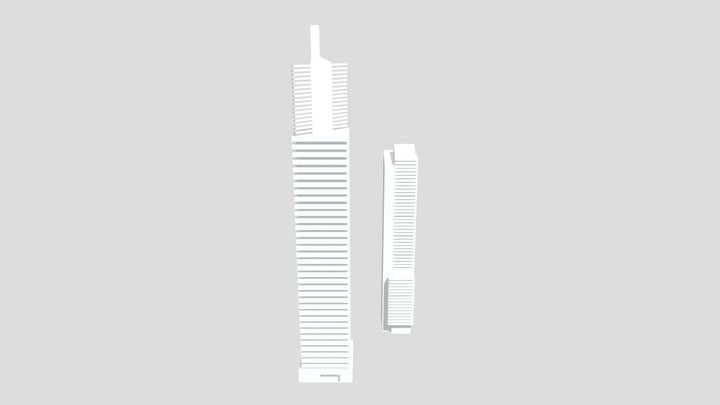 Bahria Tower Karachi 3D Model