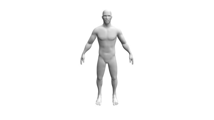 Men Model 3D Model