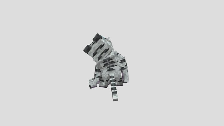Accurate tiger mascot 3D Model